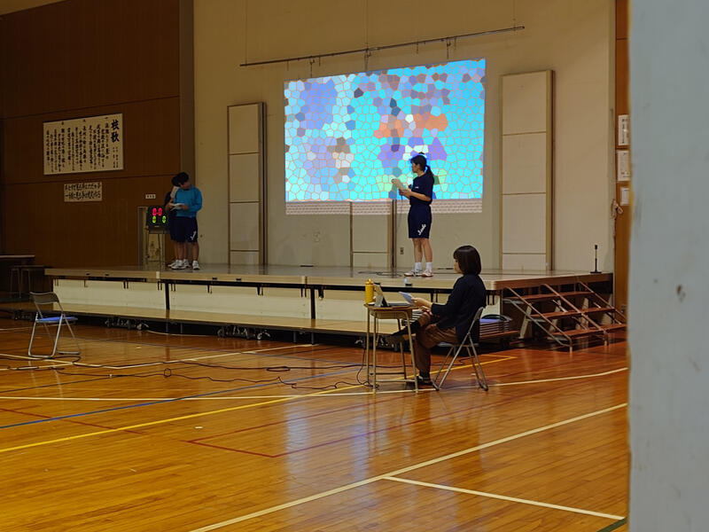 実行委員企画のリハーサル