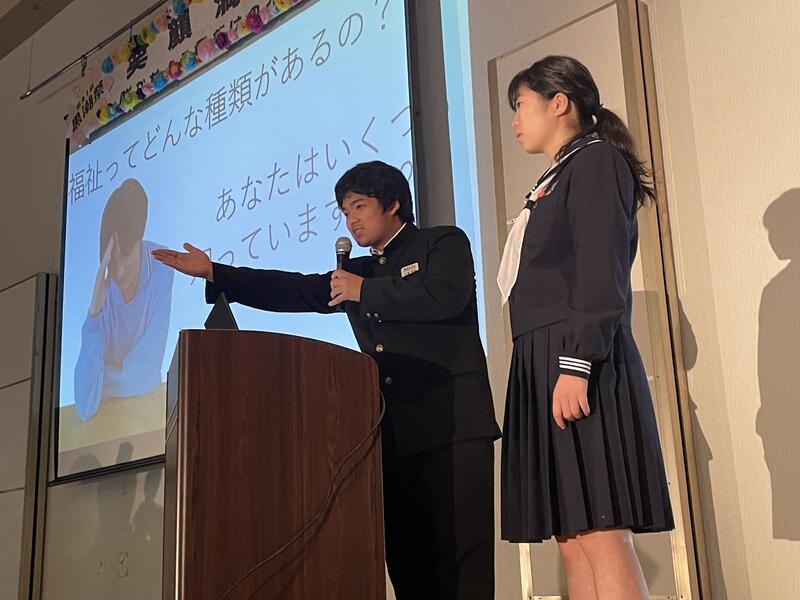 総合学習発表（３年）