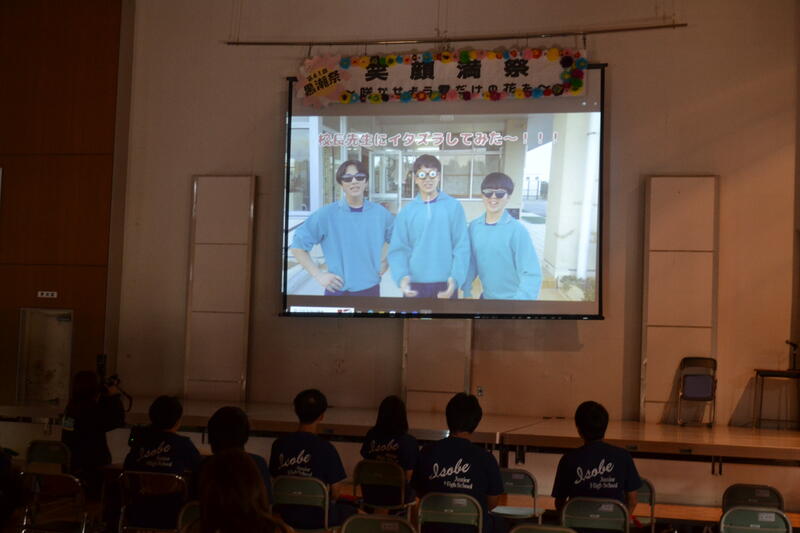 校長先生にイタズラしてみた