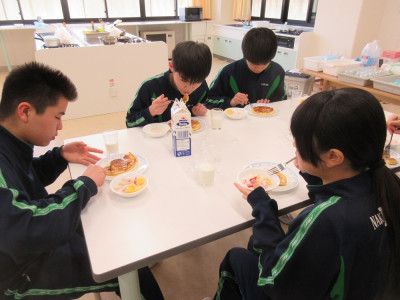 調理実習２．１９②