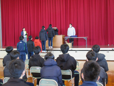 卒業式練習２．２１②