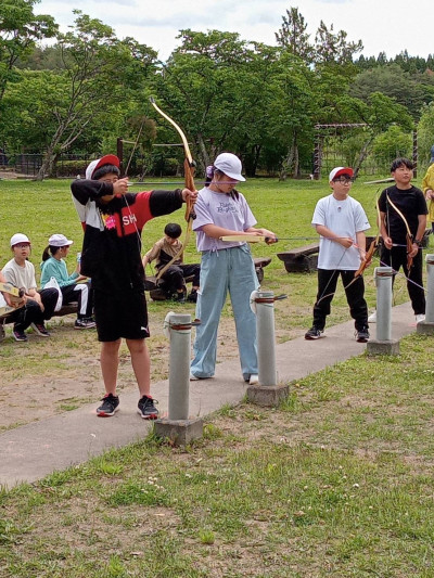 アーチェリー③